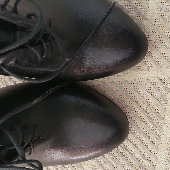 Stephano Lompas made in Italy black leather booties - Picture 6 of 10